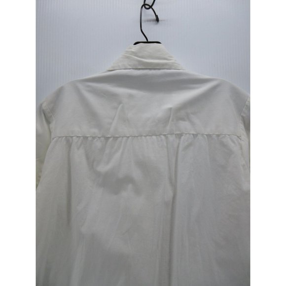 Catherine Stewart Shirt Small Button Up Beaded Floral Career Preppy* - Picture 9 of 13